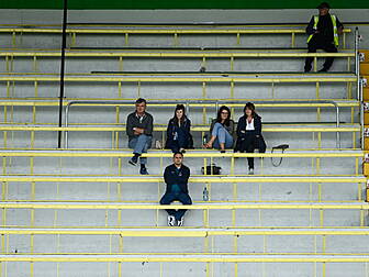 Government say crowds at match...